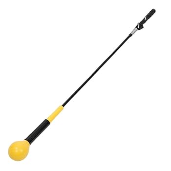 ゴルフスイング練習器具 イエロー Amazon | ゴルフスイング練習機 練習用品 クラブ 素振り 高強度